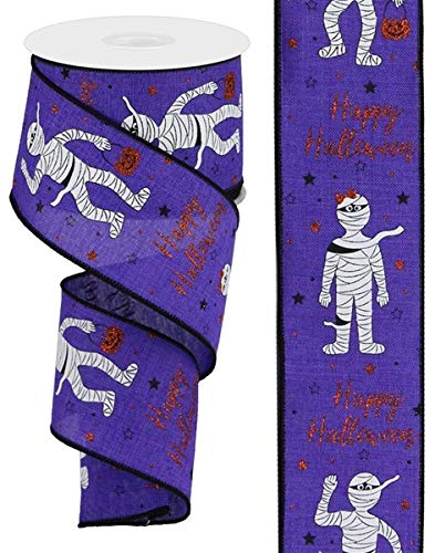 Purple White Orange