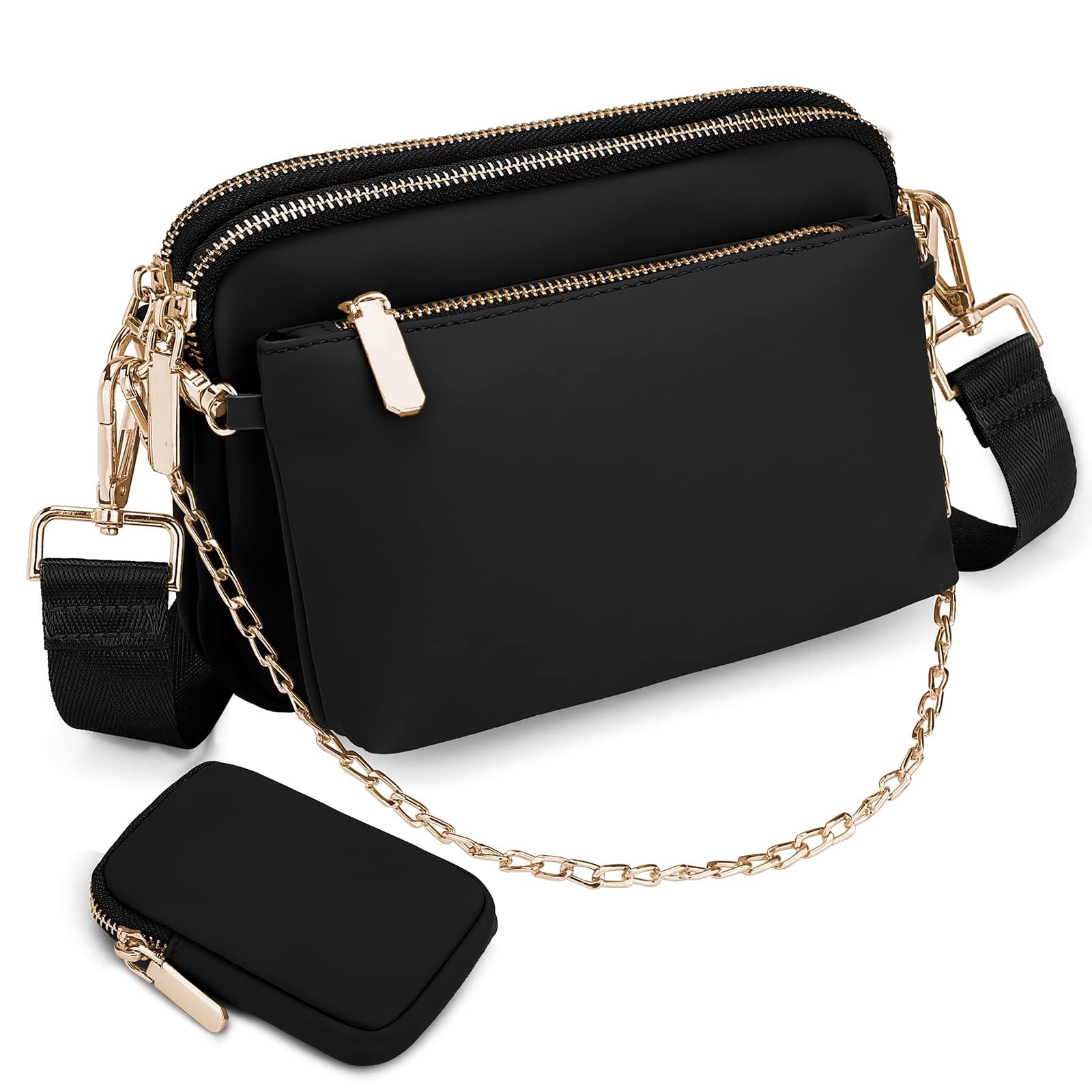 Uromee Women's Crossbody Bag - Adjustable Strap for Travel & Hiking