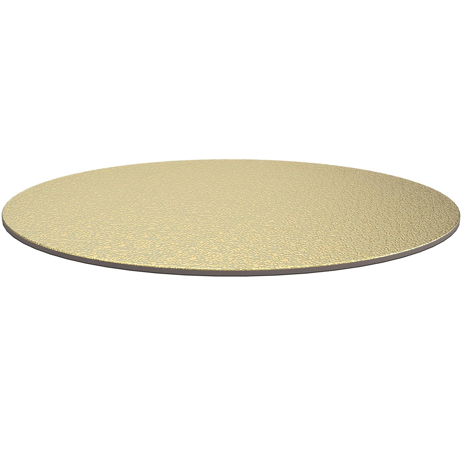 WANBAO 6 Pack 8 Inch Round Cake Boards - Sturdy Cardboard Cake Circles for Baking, Wedding, Birthday Cakes, Desserts, Pizza Decorating & Display - Gold (Perfect for Professional Bakeries & Home Baking)