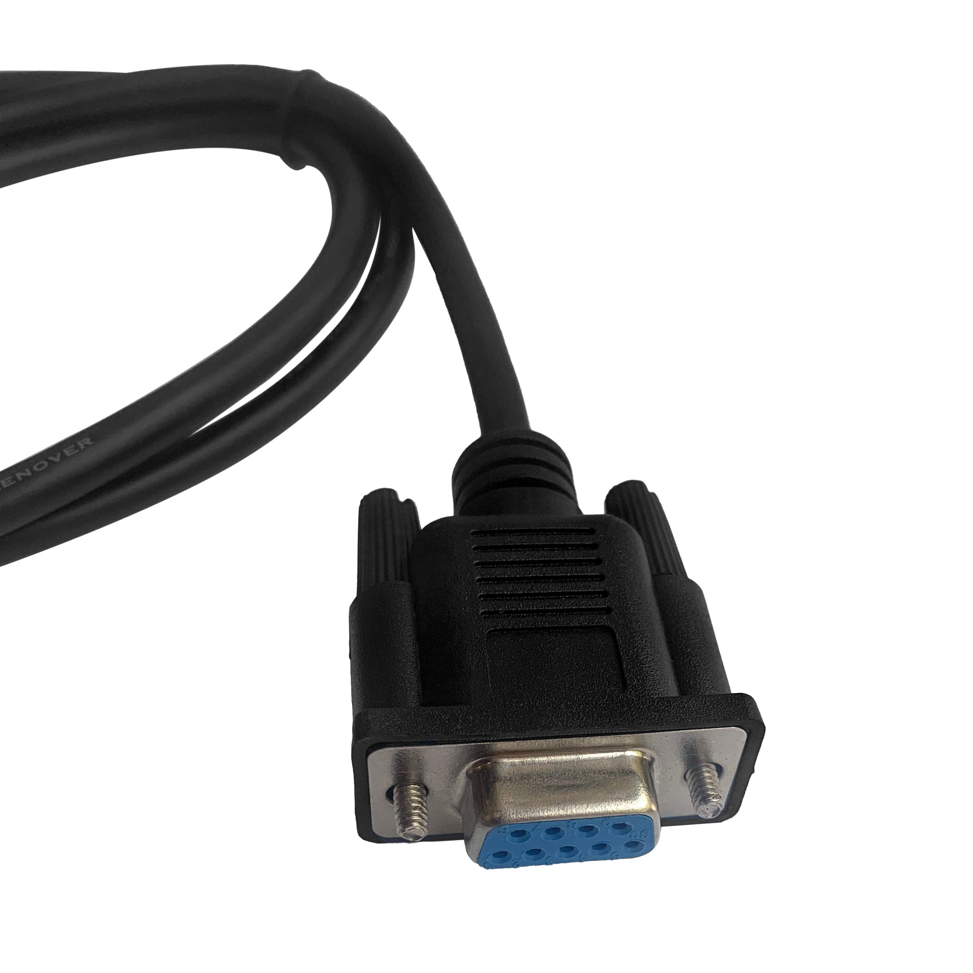 Coolerguys Serial RS232 DB9 Male to Female Cable - 39.37 Inch (1m) High-Speed Data Transfer Cable for Industrial Equipment, POS Systems & Computer Connectivity