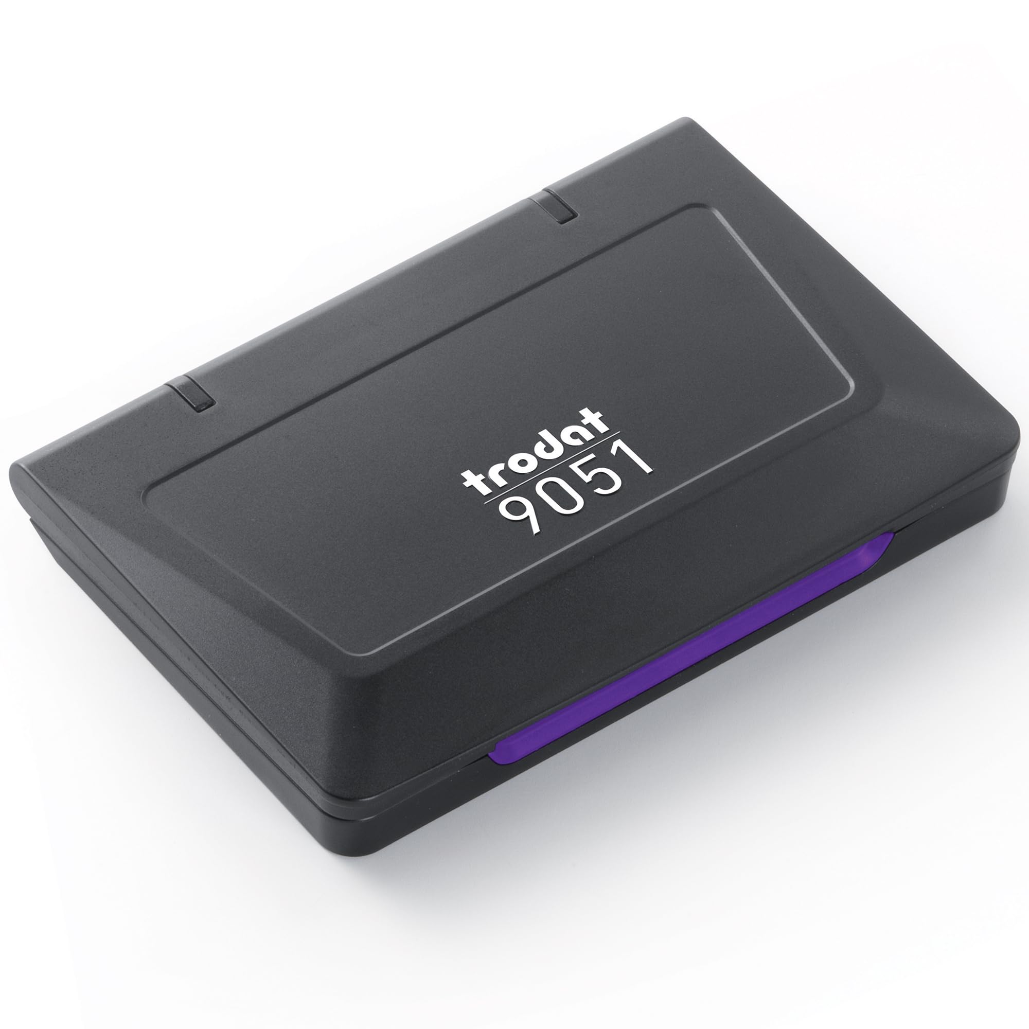 Trodat 9051 Purple Ink Stamp Pad for Business - Self-Inking, Durable & Mess-Free - Perfect for Office Documents, Contracts & Notary Use