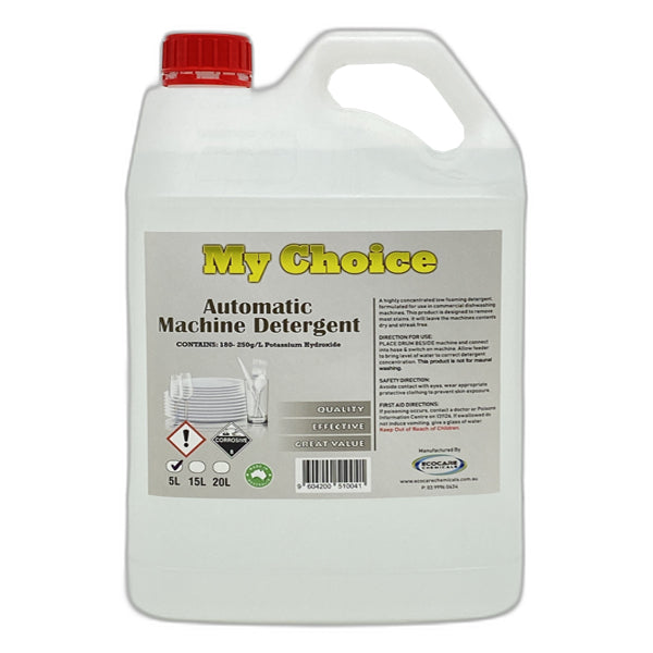 My Choice Auto Dishwashing Detergent - Powerful & Eco-Friendly Dishwasher Tablets for Sparkling Clean Dishes | Perfect for Home, Restaurant & Office Use