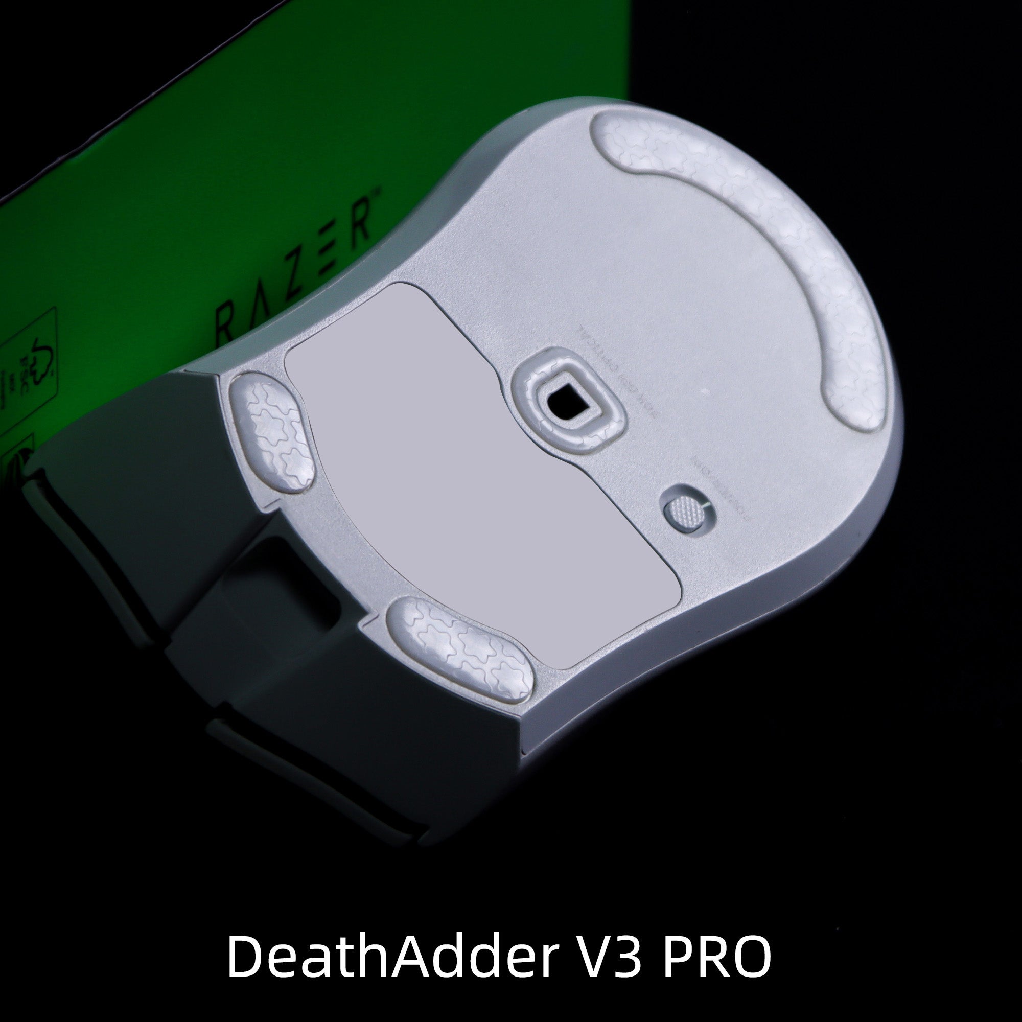 Esports Tiger SNOW Mouse Skates for Razer DeathAdder V3 Pro - Ultra Smooth Gliding Gaming Mouse Feet for FPS, MOBA & Esports