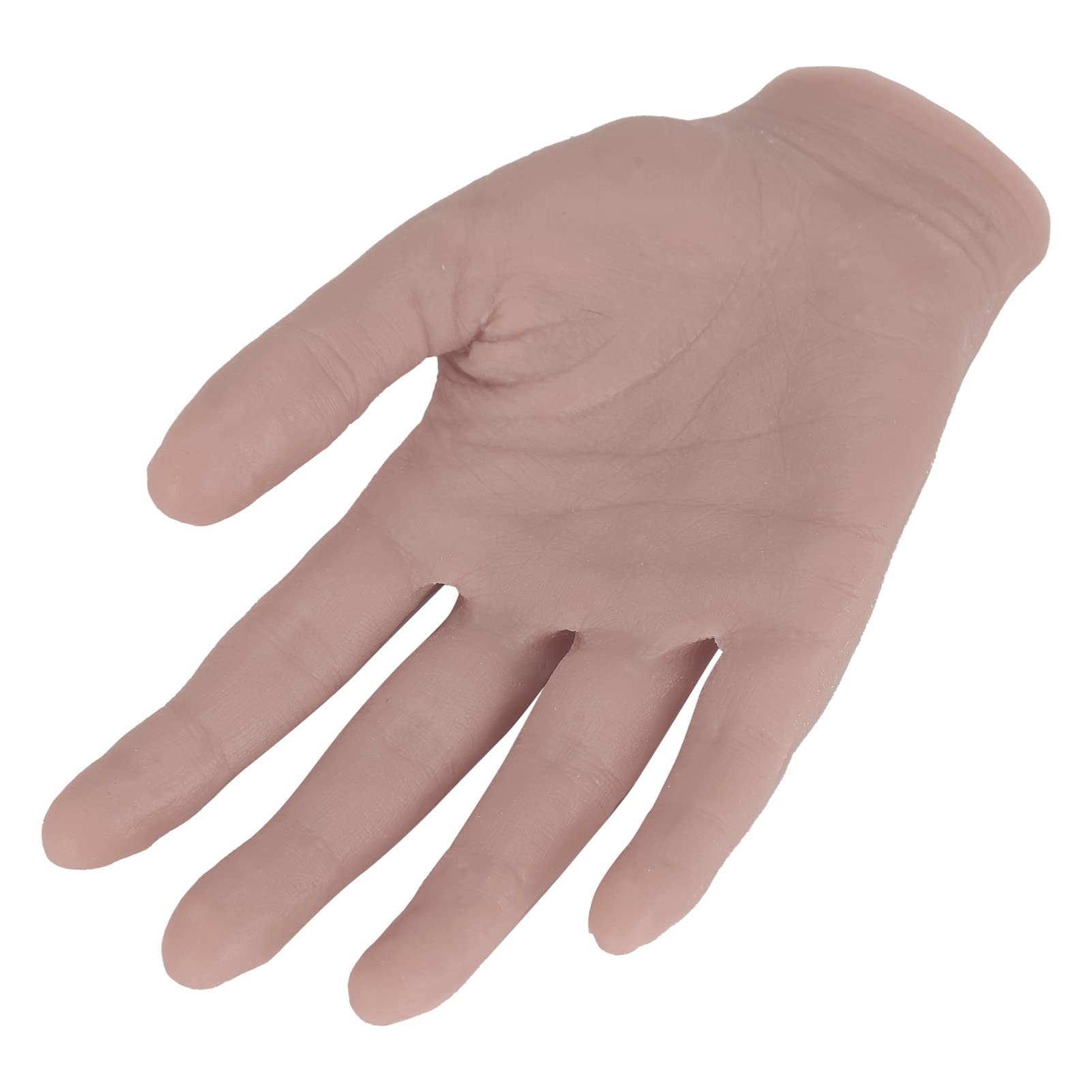 Professional Silicone Nail Practice Hand - Flexible Joint Mannequin Hand for Acrylic Nails & Nail Art Training - Bendable Fake Hand for DIY Manicure Practice - Perfect for Nail Art Beginners (03) - Ideal for Salon Training, Home Practice & Nail Technician Certification Prep