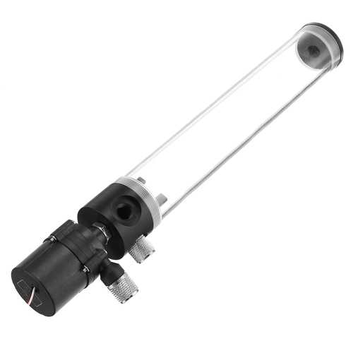 12V 50mm x 310mm Aluminum Water Cooling Radiator with G1/4 Thread & 19W Pump - High Performance PC Liquid Cooling System for Gaming Computers and Workstations