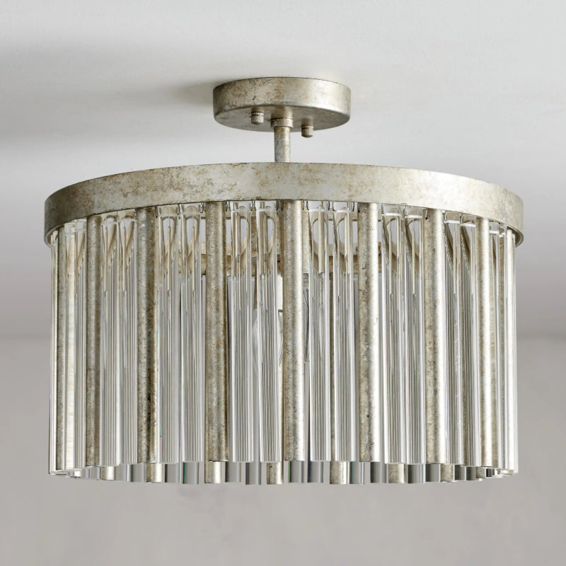 Andalucia Flush Mount Ceiling Light - Modern LED Flushmount Fixture for Bedroom, Kitchen, Hallway - Energy Efficient Indoor Lighting Solution