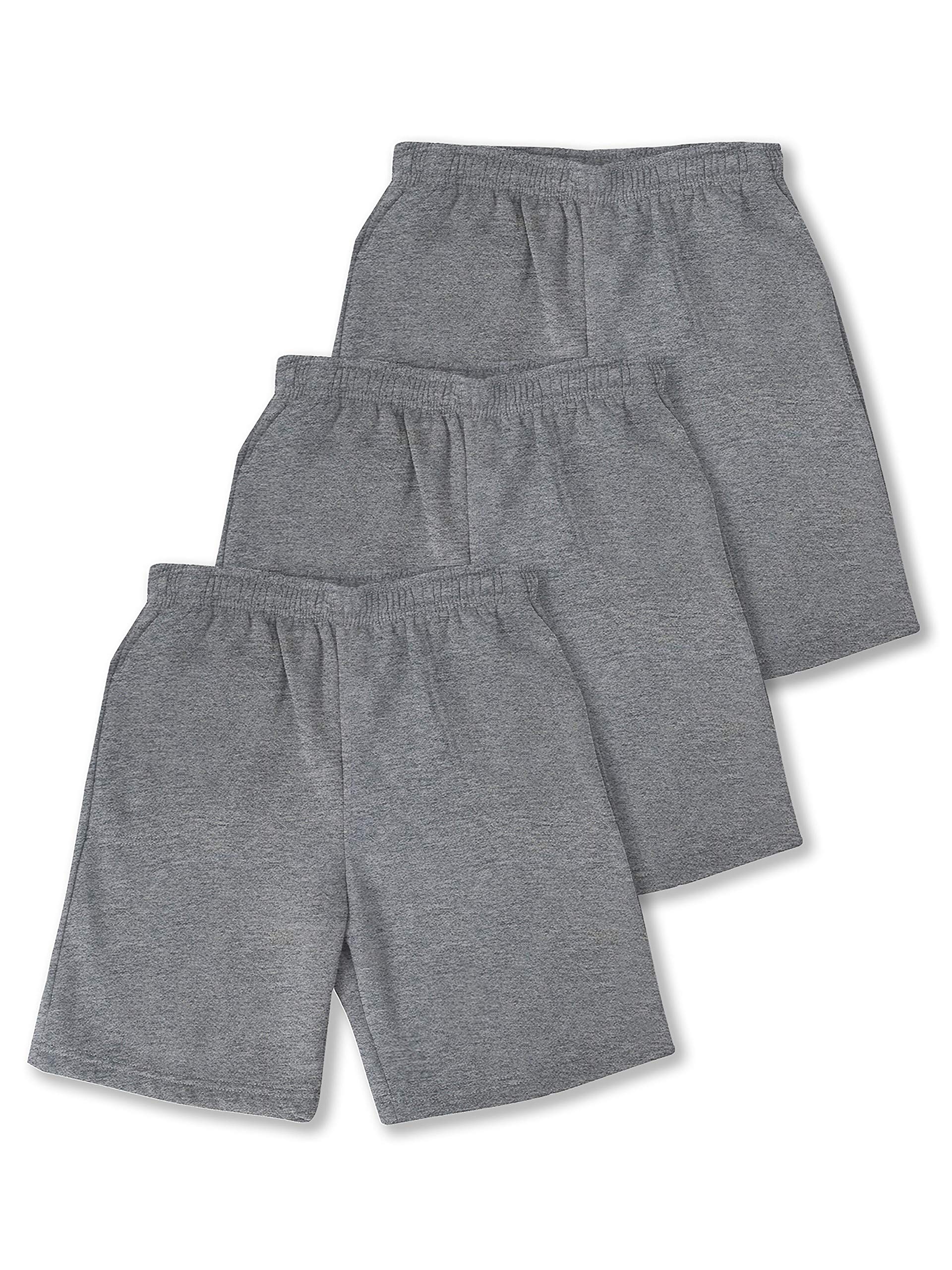 MA CROIX Essentials Men's Premium Brushed Sweat Shorts - Lightweight Fleece Elastic Gym Shorts for Men, Lounge Shorts for Home, Workout & Casual Wear