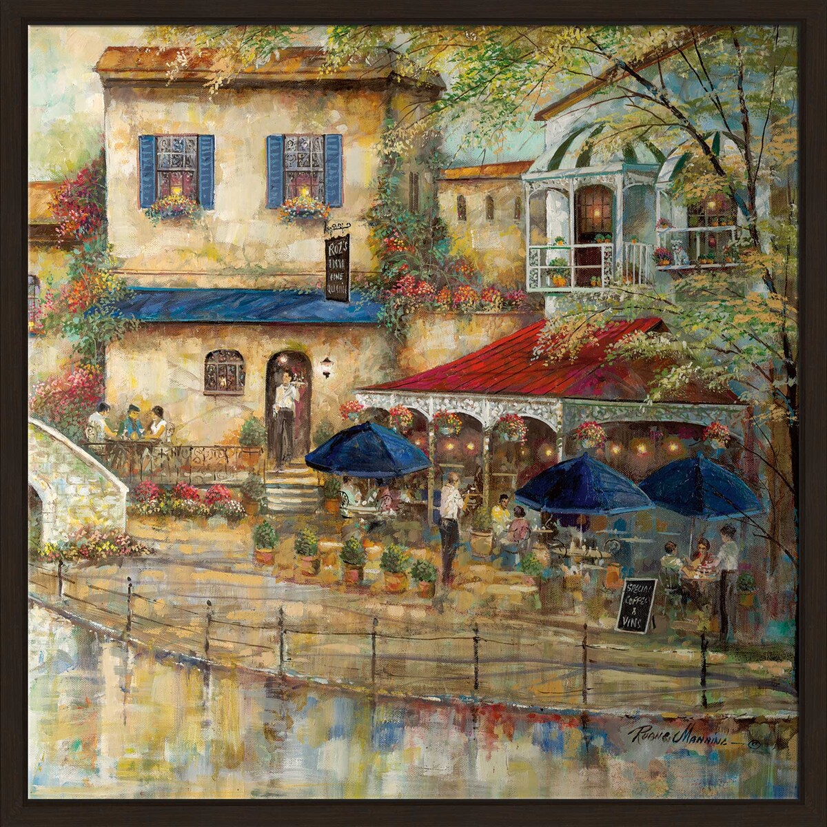 Arthurs II by Ruane Manning - Premium Floating Canvas Wall Art Print - Perfect for Living Room, Bedroom & Office Decor