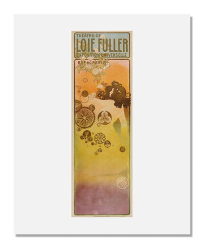 Emmanuel Joseph Raphael Orazi - Loïe Fuller Theater Posters | Vintage French Art Prints for Home Decor & Theater Lovers