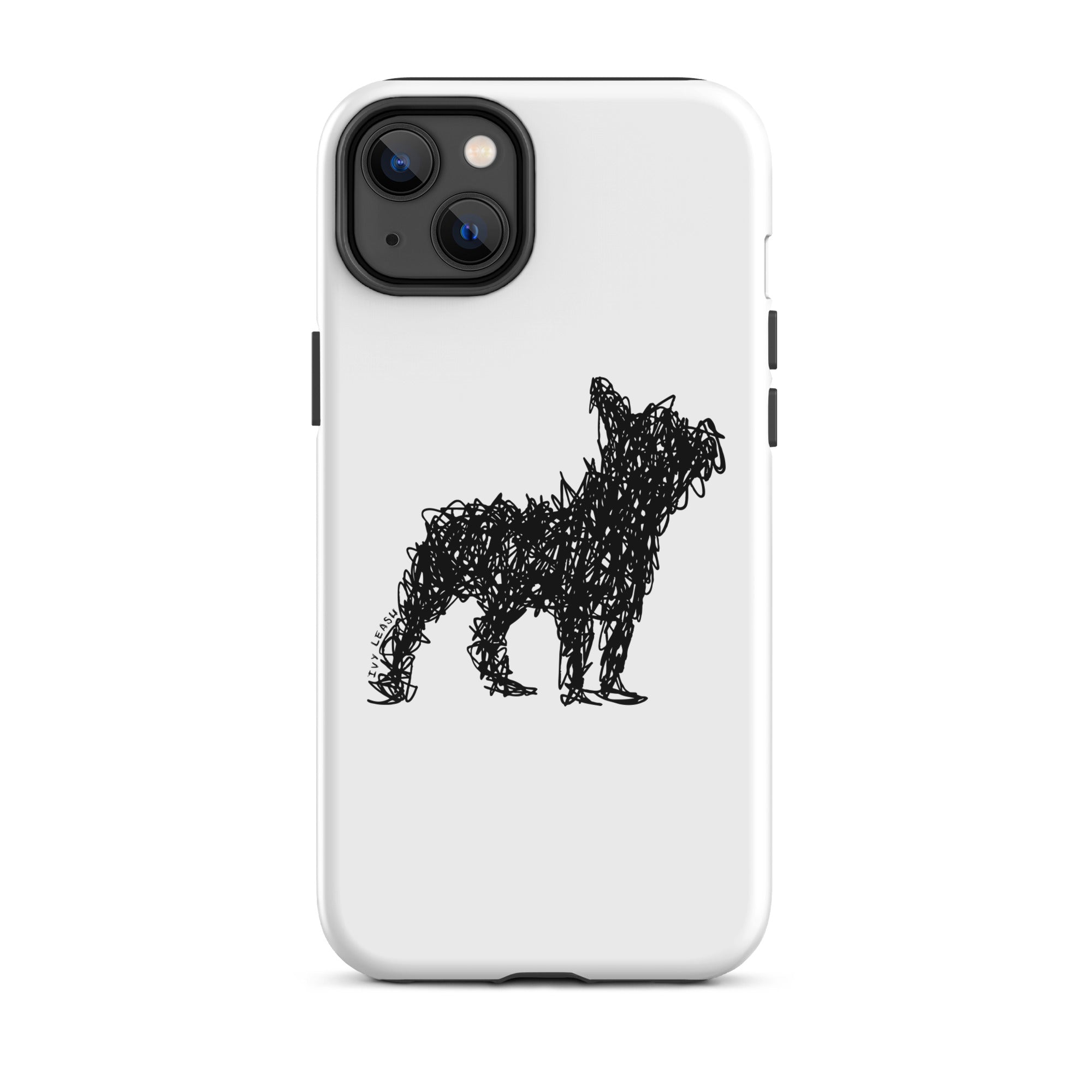 Durable French Bulldog Phone Case for iPhone® - Shockproof & Scratch-Resistant Protective Cover for iPhone 6/7/8/X/11/12/13/14/15 - Cute Pet Lover Accessory for Daily Use, Travel & Outdoor Activities