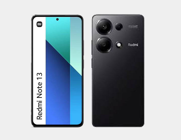 Xiaomi Redmi Note 13 4G Smartphone - 128GB ROM 8GB RAM, Dual SIM GSM Unlocked (Black) - Perfect for Gaming, Streaming & Daily Use