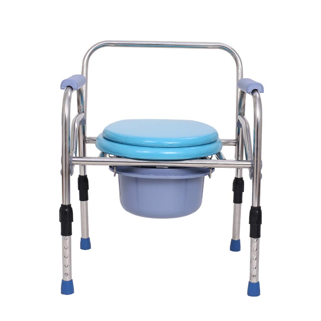 Extra Wide 3-in-1 Bariatric Toilet Chair - Lightweight Commode Seat with Safety Steel Frame, Shower Bench & Bathroom Support for Elderly & Disabled - Ideal for Home Care, Mobility Assistance & Safe Bathroom Use