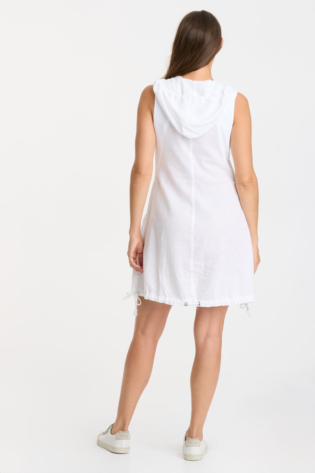 Sumi Hooded Tank Dress 2.0 - Women's Summer Sleeveless Hoodie Dress | Casual Streetwear & Lounge Wear for Outdoor Activities & Relaxation