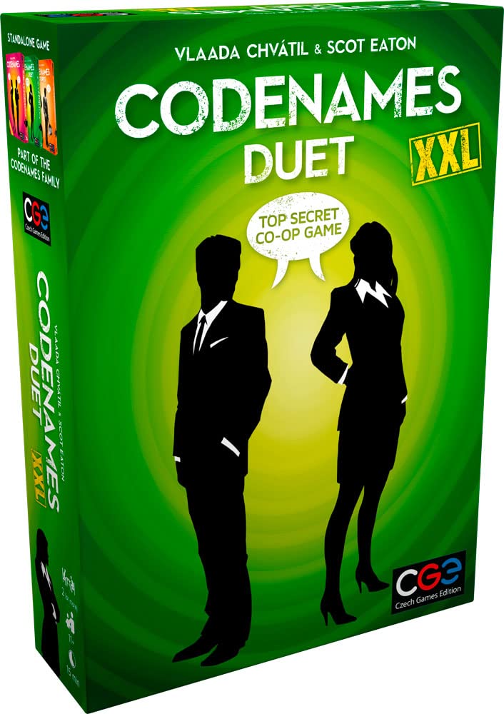 Codenames: Duet XXL - Czech Games Edition Board Game for Parties