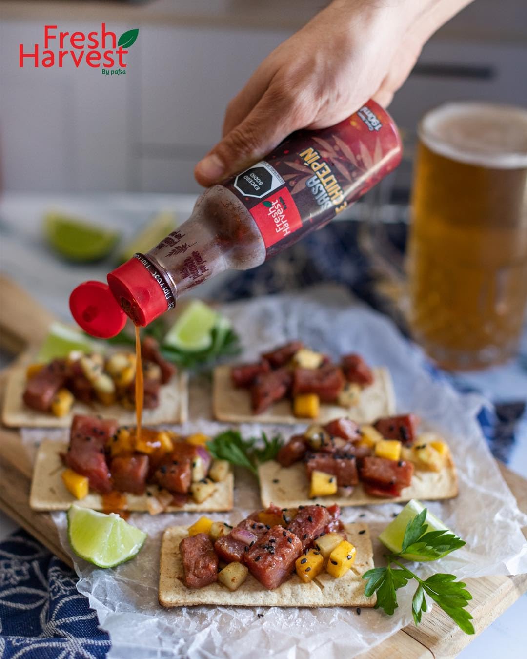 Chiltepin Hot Sauce 190ml (6.42 Fl Oz) - 3 Pack | Authentic Mexican Hot Sauce | Made with Fresh Peppers | Perfect for Tacos, Wings & Bloody Marys