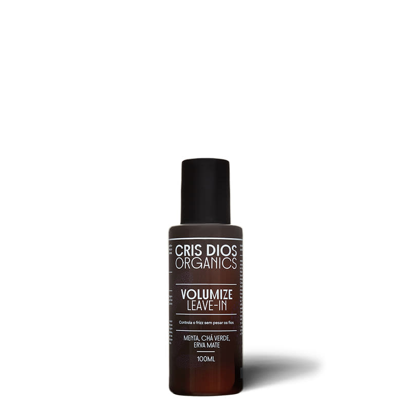 Cris Dios Organics Volumizing Leave-In Conditioner 100ml - Adds Shine & Volume for Fine, Thin Hair - Perfect for Daily Styling & Heat Protection