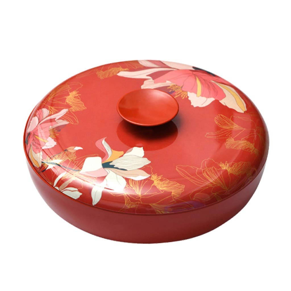 Rotating Dried Fruit Snack Storage Box - Creative Household Candy & Nut Organizer for Living Room | Perfect for Chinese New Year, Parties, and Daily Snack Storage