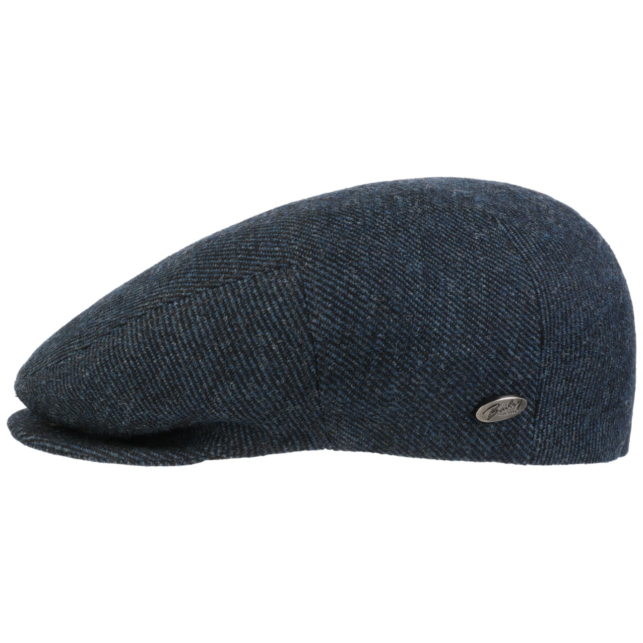 Bailey 1922 Lord Wool Twill Flat Cap - Classic British Style Men's Hat for Casual Wear, Golf & Outdoor Activities