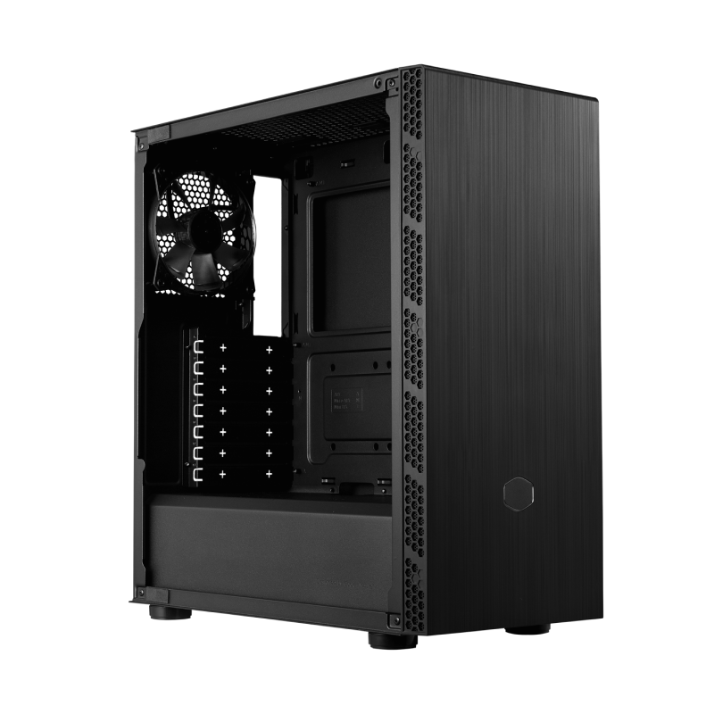 Cooler Master MB600L V2 ATX Mid Tower PC Case with ODD Bay - High Airflow Gaming Computer Case for Home & Office Builds, Perfect for Gamers & Content Creators