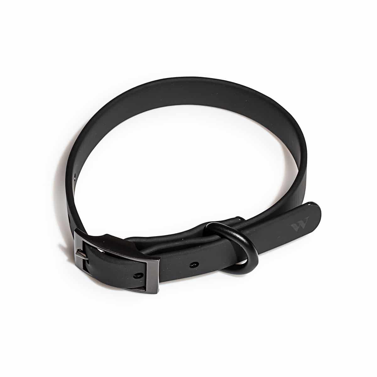 WILD ONE Extra Small Black Dog Collar - Durable & Adjustable Pet Collar for Small Dogs - Perfect for Walks, Training & Everyday Use