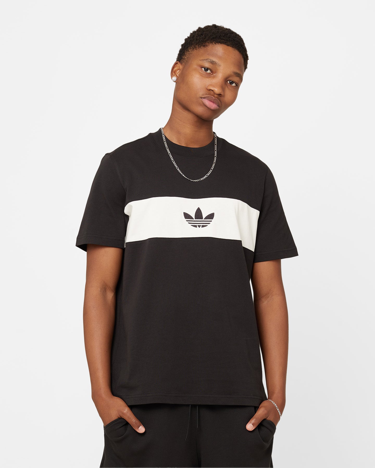 Adidas NY Cutline T-Shirt for Men - Black Cotton Casual Tee for Streetwear, Gym & Everyday Outfits