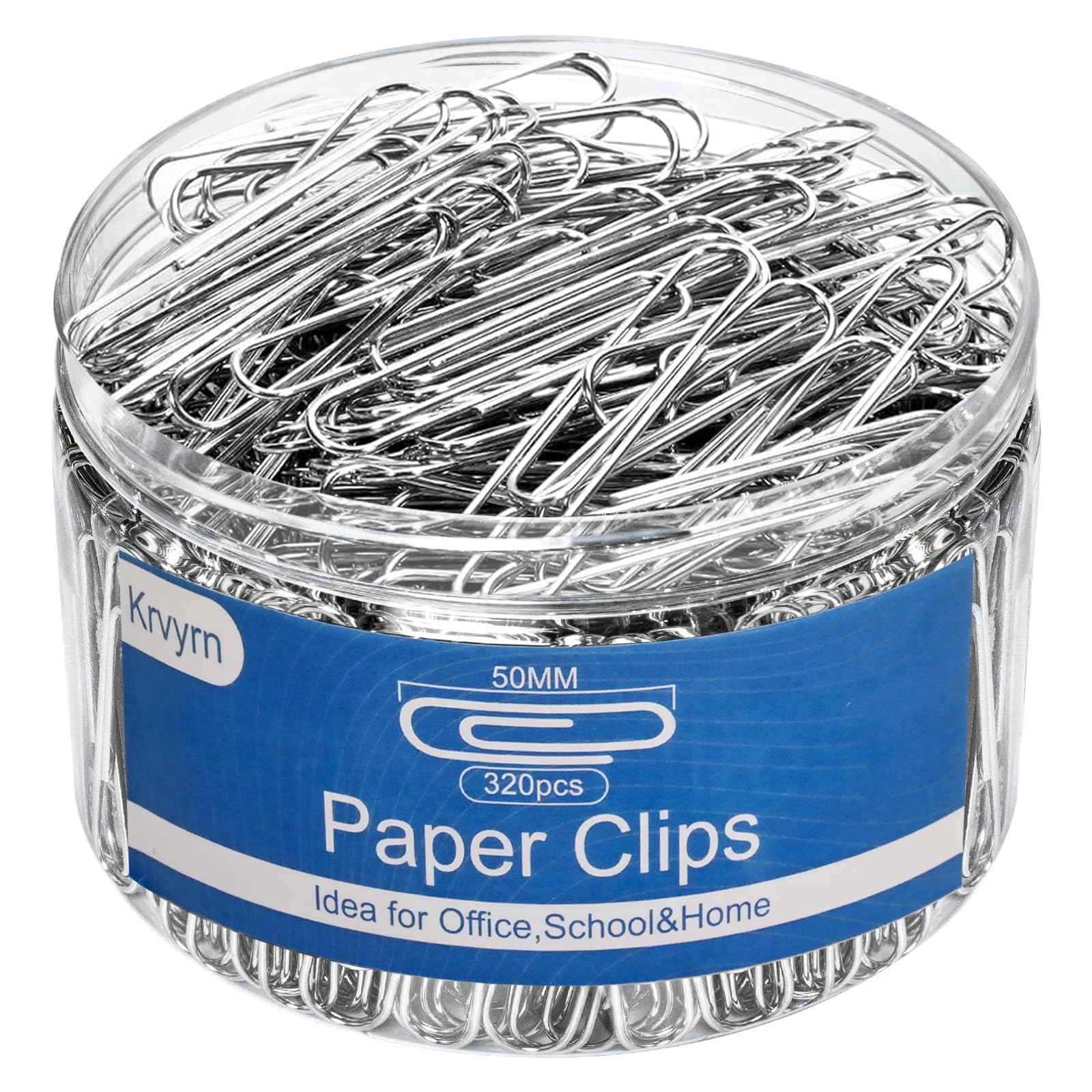 Jumbo Paper Clips 320 Pcs - Large & Extra Large Paper Clips for Office, School, Home - Heavy Duty Paperwork Supplies for Organizing Documents, Files, and Bills