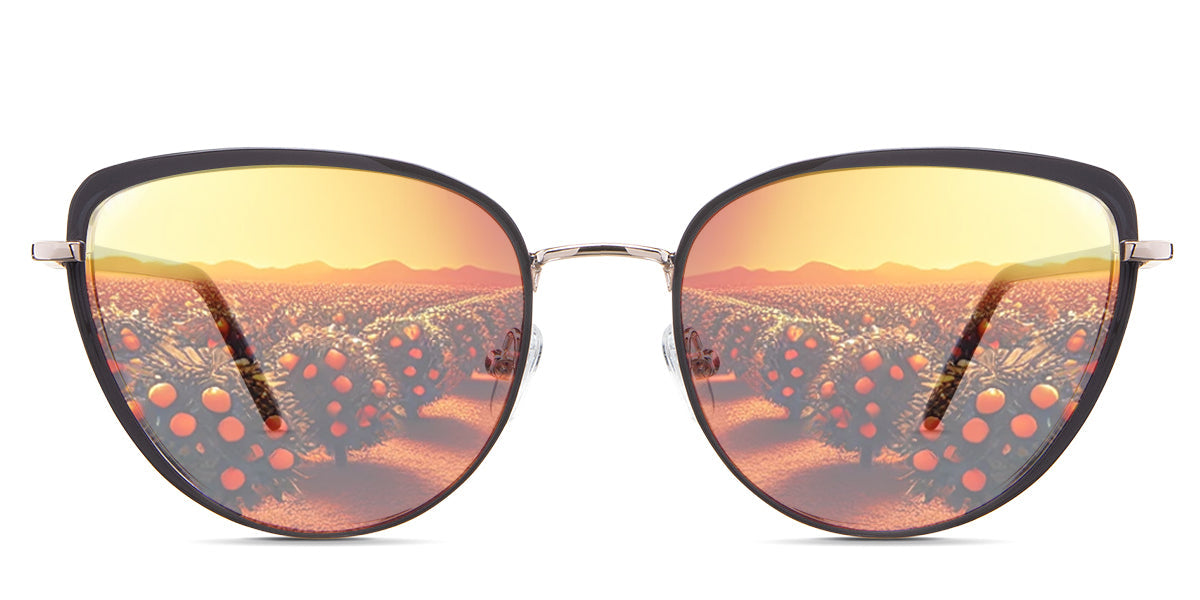 Trinity Women's Prescription Tinted Sunglasses - UV Protection, Polarized Lenses for Driving, Outdoor & Fashion Use
