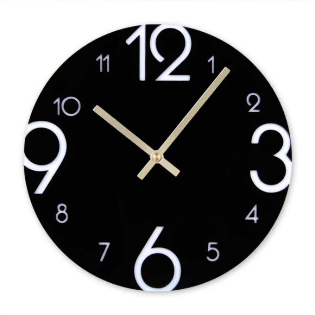 Modern Digital Wall Clock - Silent Acrylic LED Display with Arabic Numerals for Living Room, Kitchen, Office | Stylish Home & Office Decor, Perfect for Bedrooms, Classrooms and Workspaces