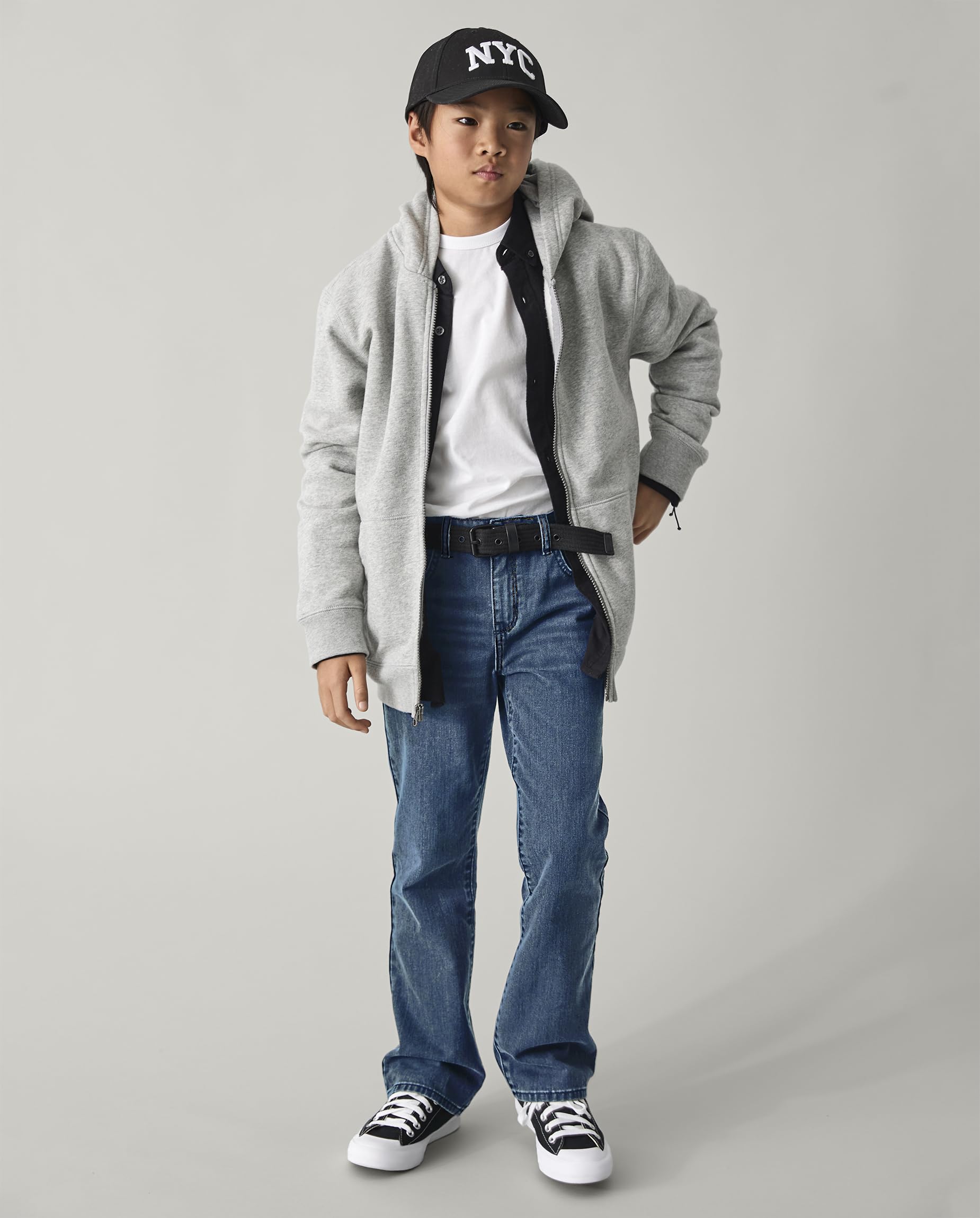 The Children's Place Boys' 5-Pack Bootcut Jeans - Soft Stretch Denim Pants for School, Play & Everyday Wear | Toddler to Big Kids Sizes 2T-14