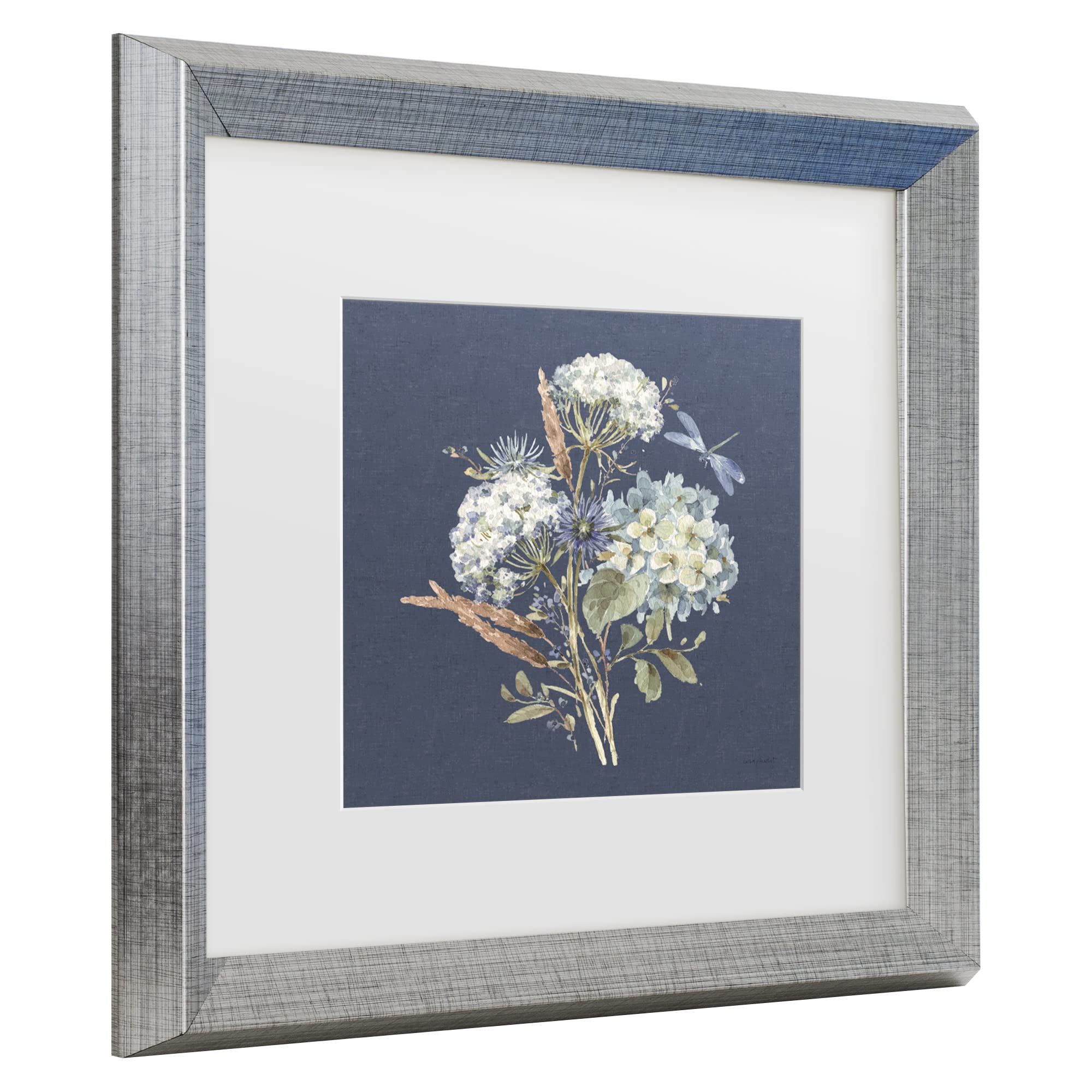 Lisa Audit Bohemian Blue 06 Canvas Art Print - Modern Blue Abstract Wall Decor for Living Room, Bedroom & Office | Trademark Fine Art Collection