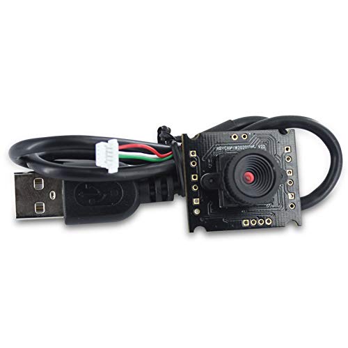 Molieeigin USB Camera Module OV9726 CMOS 1MP 50 Degree Lens - Plug & Play USB Webcam for Android, Linux, PC - Ideal for Video Calls, Security Monitoring & DIY Projects