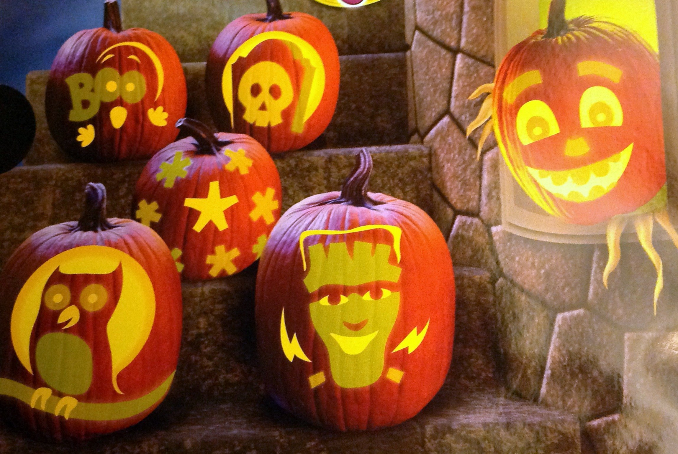 Pumpkin Masters Glow in The Dark Carving Kit for Kids - Halloween Pumpkin Decorating Tools for Safe & Fun Family Activities