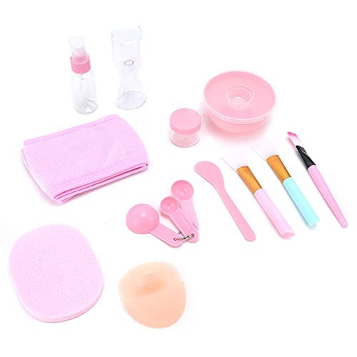 14-Piece Professional Facial Treatment Set - Smooth & Hygienic Mixing Bowl Kit for Clay Masks & Exfoliants | Spa-Quality Skincare Tools for Home & Salon Use