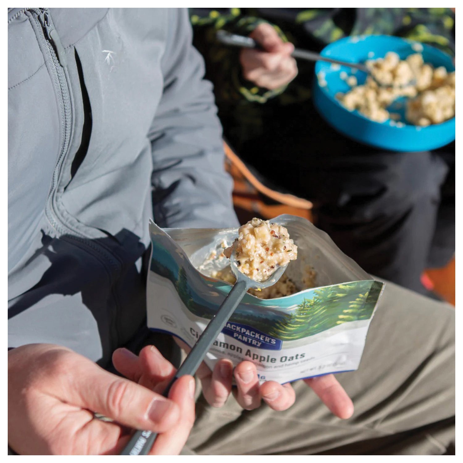 Backpackers Pantry Organic Vegan Cinnamon Apple Oats - 1 Pack Lightweight Camping & Hiking Meals for Outdoor Adventures