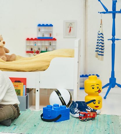 LEGO Storage Head Organizer - Small Size for Girls | Perfect for Kids' Room, Playroom & Toy Organization