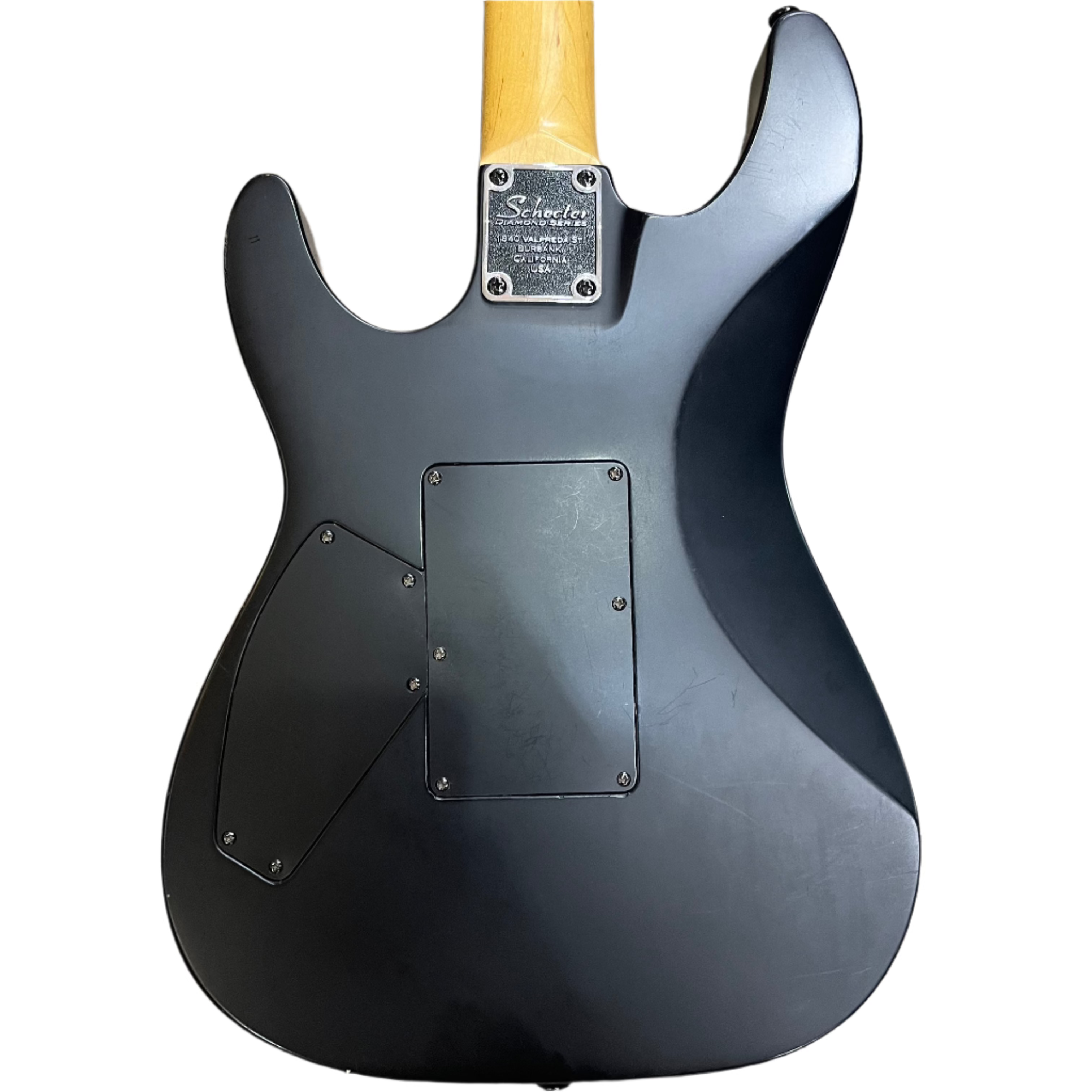 Schecter Damien-6 FR Electric Guitar with Floyd Rose Tremolo & Hard Case - Perfect for Rock, Metal & Stage Performances