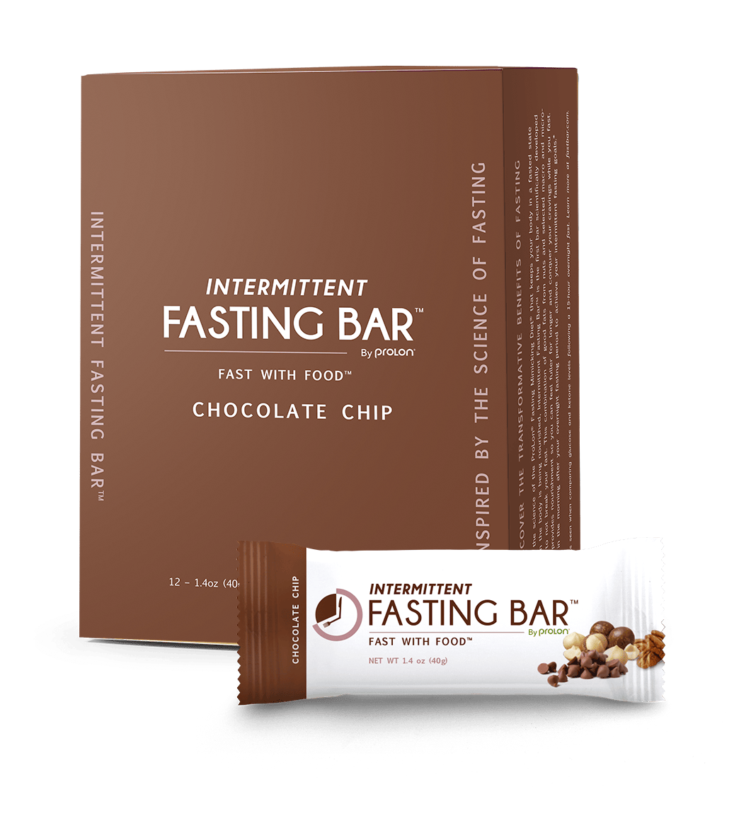 Prolon Life Fast Bar - Healthy Intermittent Fasting Snack Bars for Weight Loss & Energy - Perfect for Work, Travel & Fitness Routine