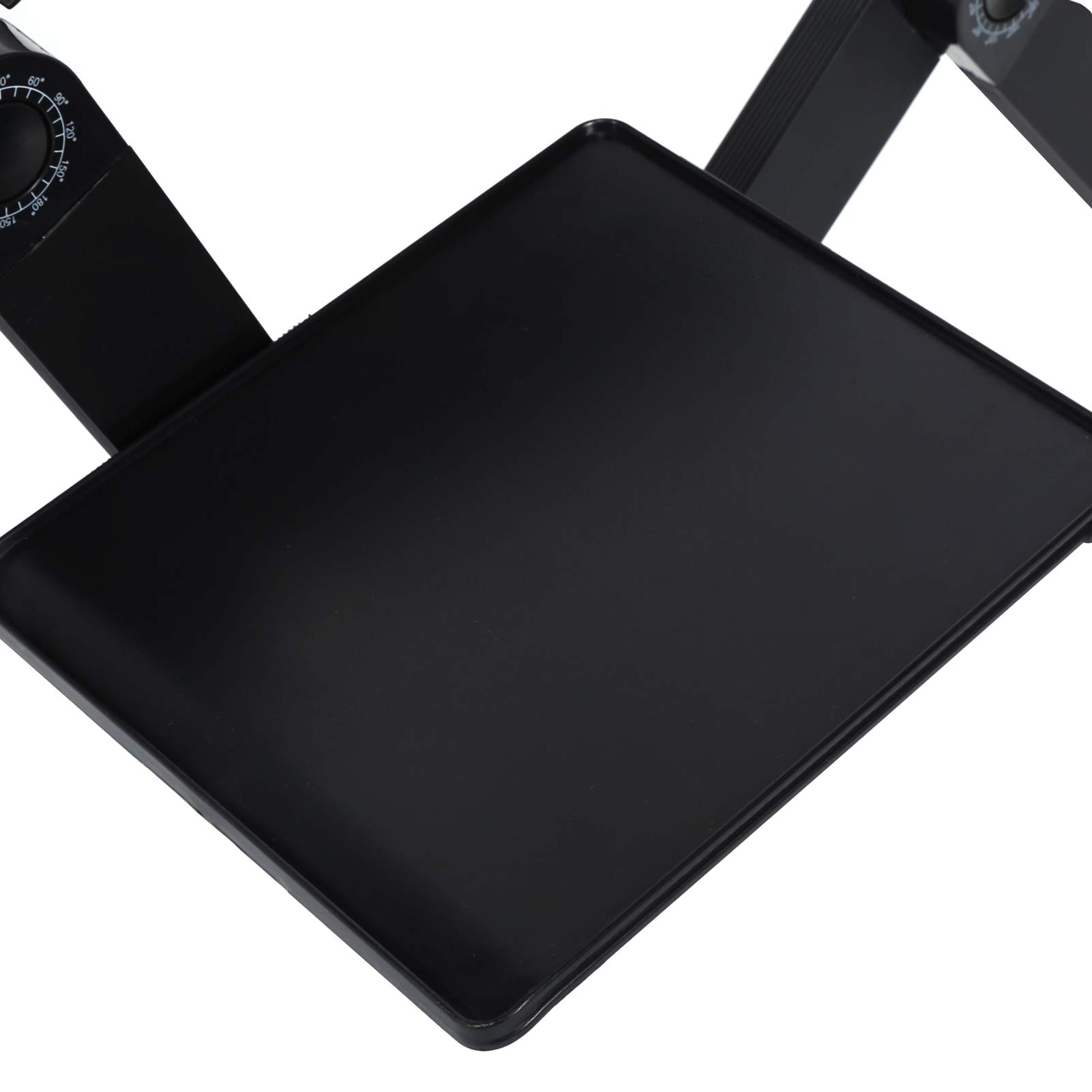 Aluminum Alloy Foldable Laptop Stand - Portable Laptop Desk for Home, Office, Travel, and Ergonomic Workspace Setup