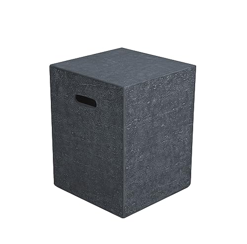 Square Travertine- Dark Grey