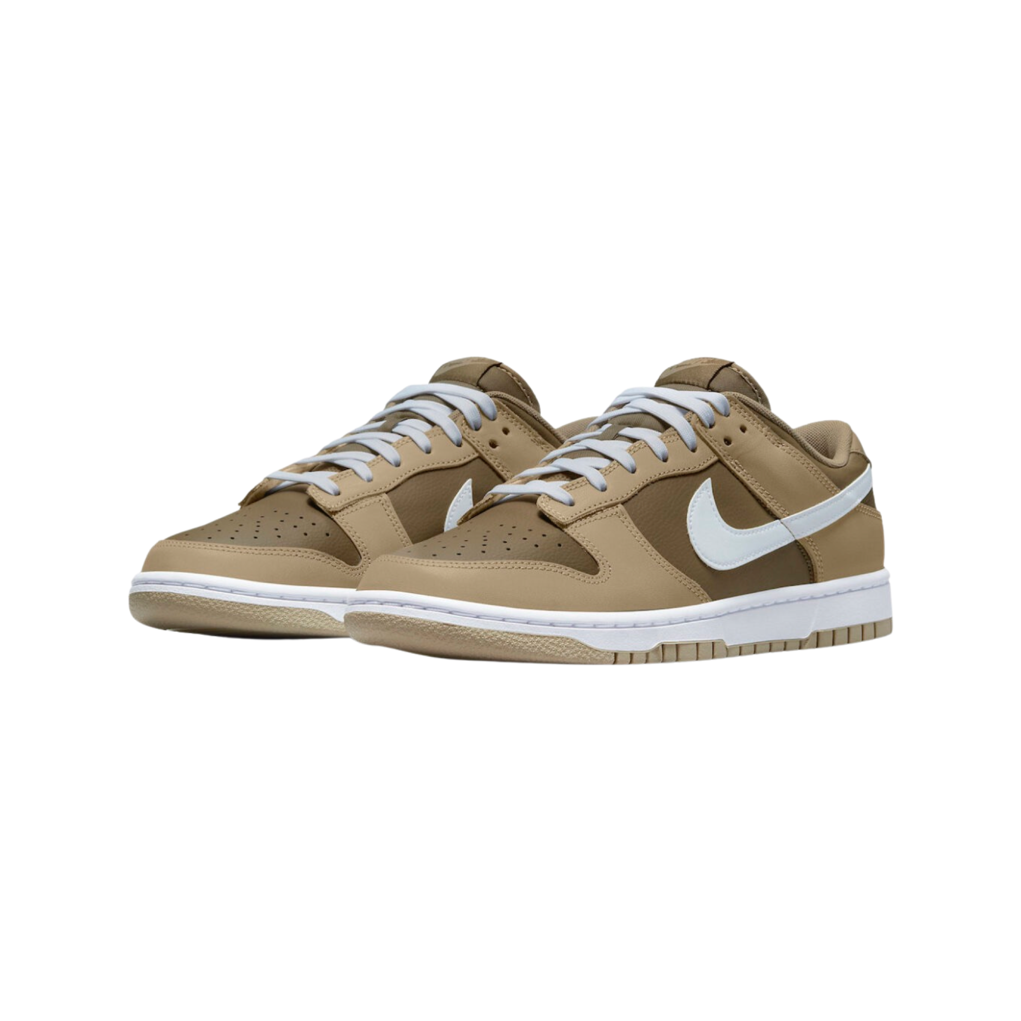 Nike Dunk Low Judge Khaki White Hazel Sneakers - Men's Casual Shoes for Streetwear & Everyday Wear - Perfect for Urban Fashion & Skateboarding