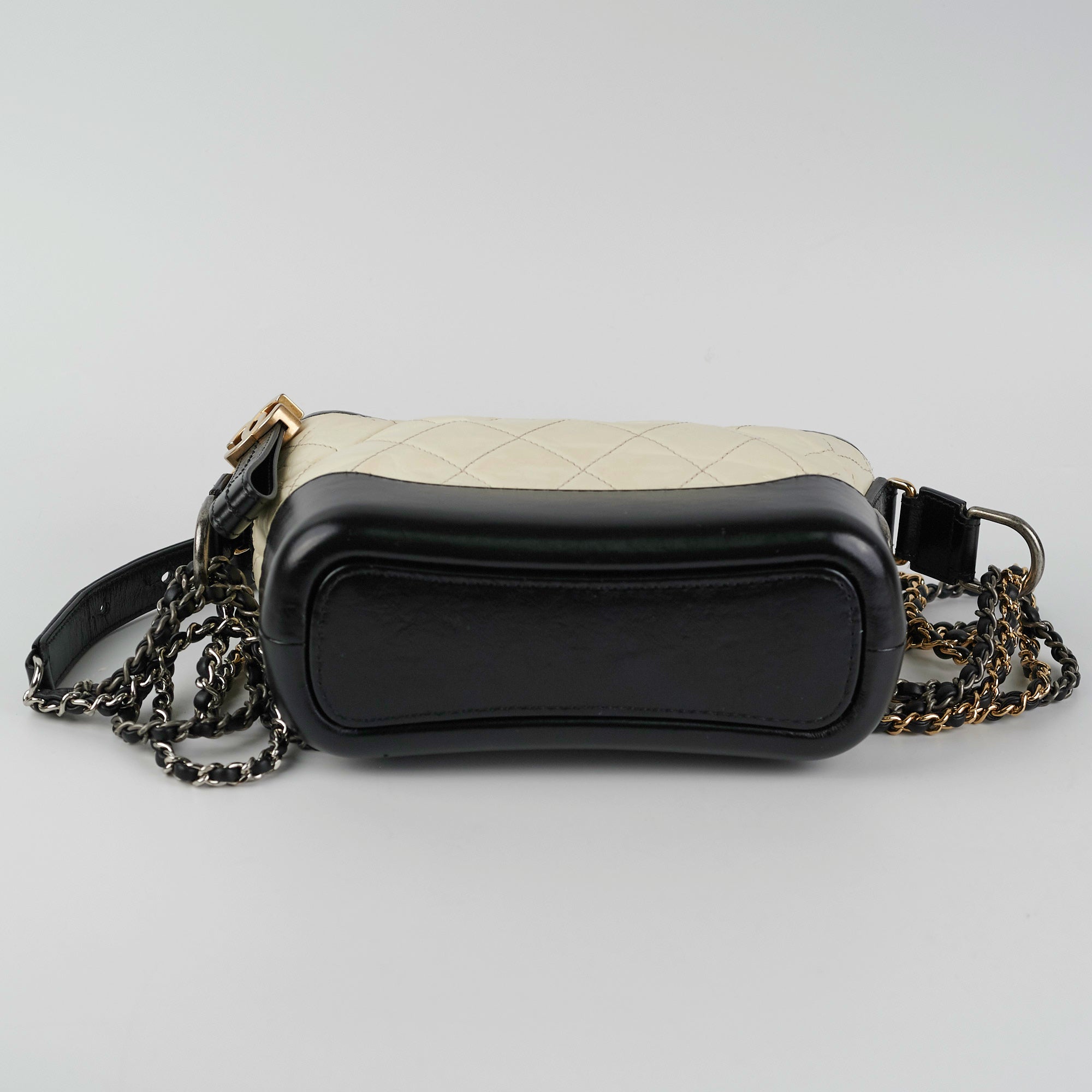 Chanel Small White Gabrielle Lambskin Shoulder Bag - Luxury Designer Handbag for Women | Perfect for Evening Events, Parties & Special Occasions