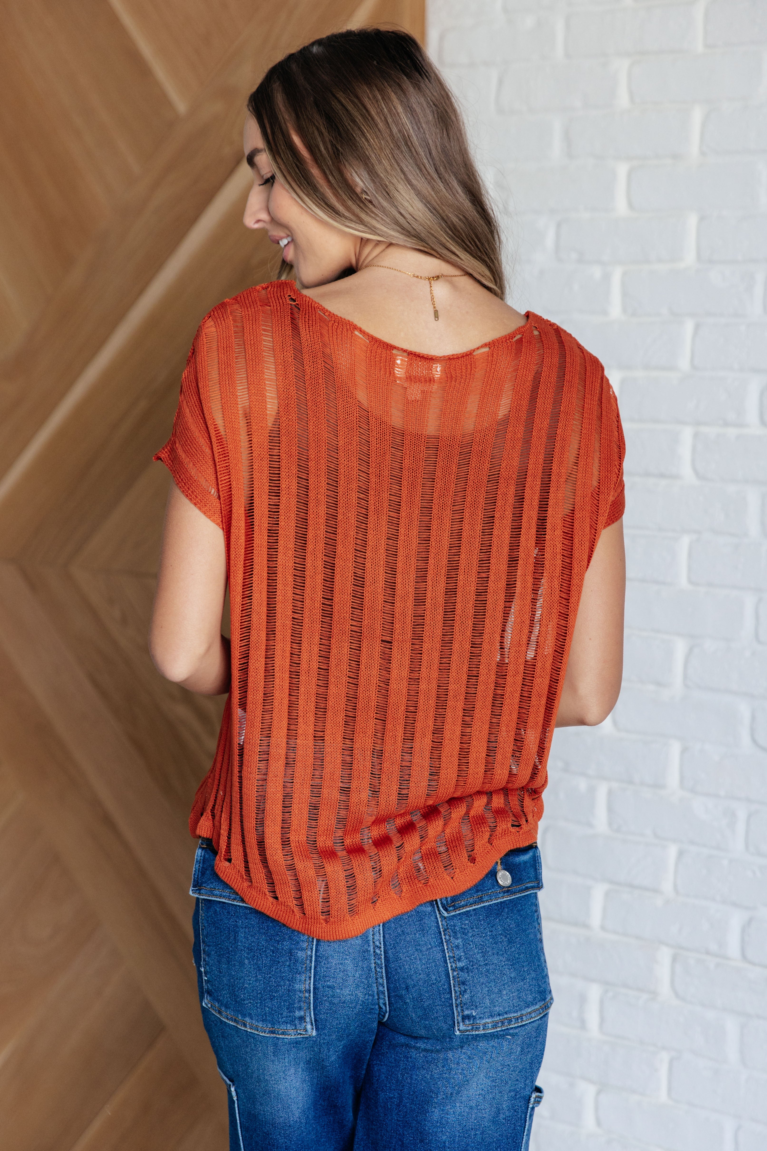 All I See Is You Loose Knit Top - Women's Casual Boho Chic Sweater for Fall & Winter | Perfect for Coffee Dates, Weekend Outfits and Layering