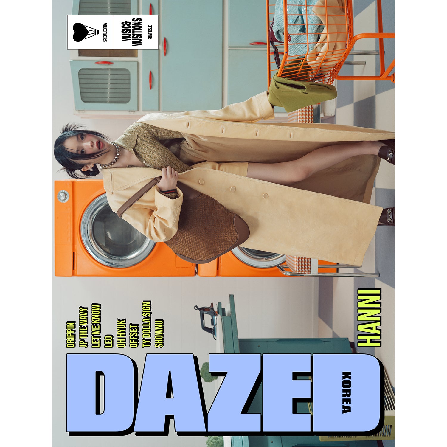 DAZED '2024 MUSIC&MUSICIANS' HANNI (NEWJEANS) Magazine - K-Pop Fashion & Photography Collector's Edition for Fans and Music Lovers