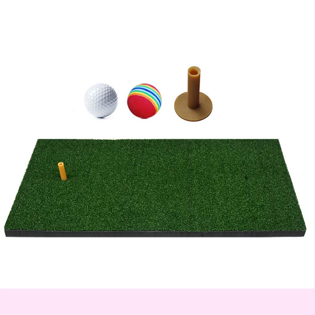 Premium Golf Practice Mat Set - Indoor & Outdoor Golf Training Aid with Realistic Grass Feel for Driving, Chipping & Putting | Perfect for Backyard, Garage & Home Use