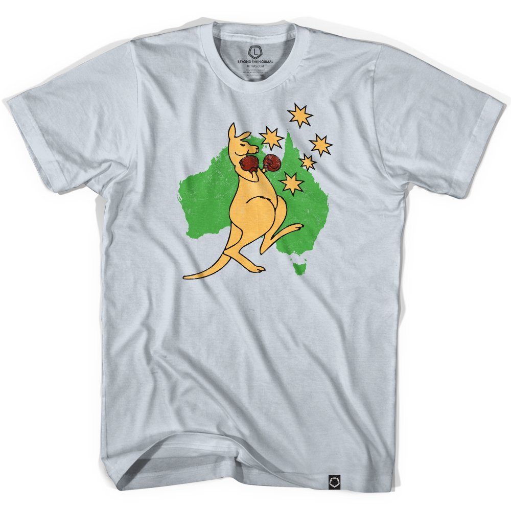 Australia Boxing Kangaroo Soccer T-Shirt - Perfect for Fans & Matches