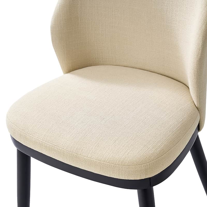 Premium Alrun Dining Chairs with Lumbar Support - Set of 2/4/6 - Modern Comfortable Kitchen & Dining Room Furniture for Home & Restaurant Use