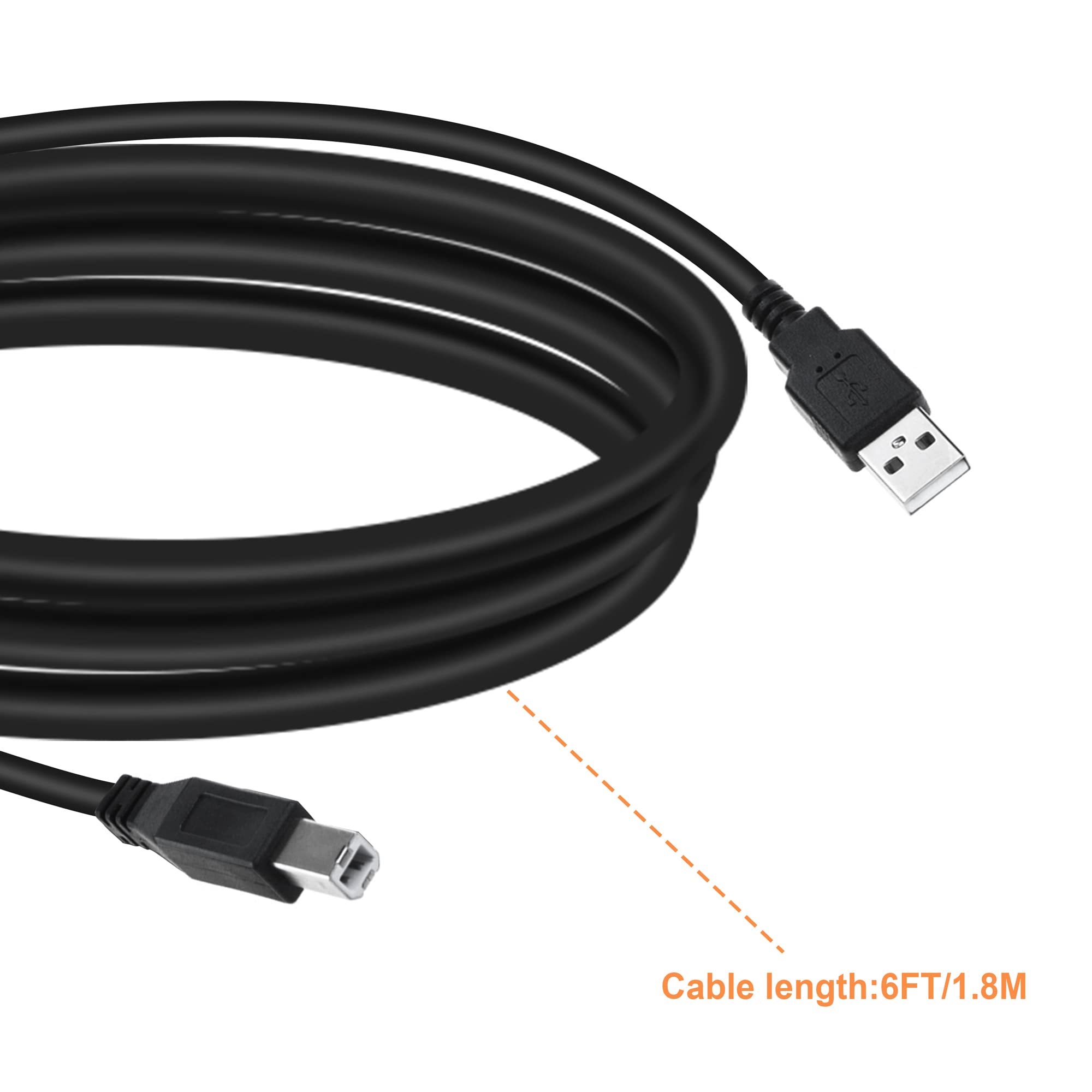 Pioneer DDJ DJ Controller USB Cable - for DDJ-SR/SB/SP1 Mixer Power Supply | DJ Setup & Studio Use