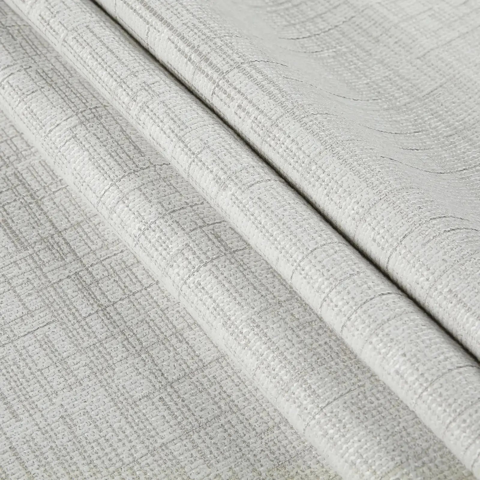 Lydia Cross Jacquard Pleated Curtains - Elegant Window Treatments for Living Room, Bedroom & Dining Room Decor