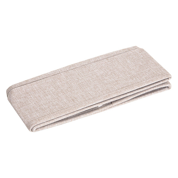 6-Compartment Drawer Organizer - Grey or Beige for Kitchen, Office & Bedroom Storage