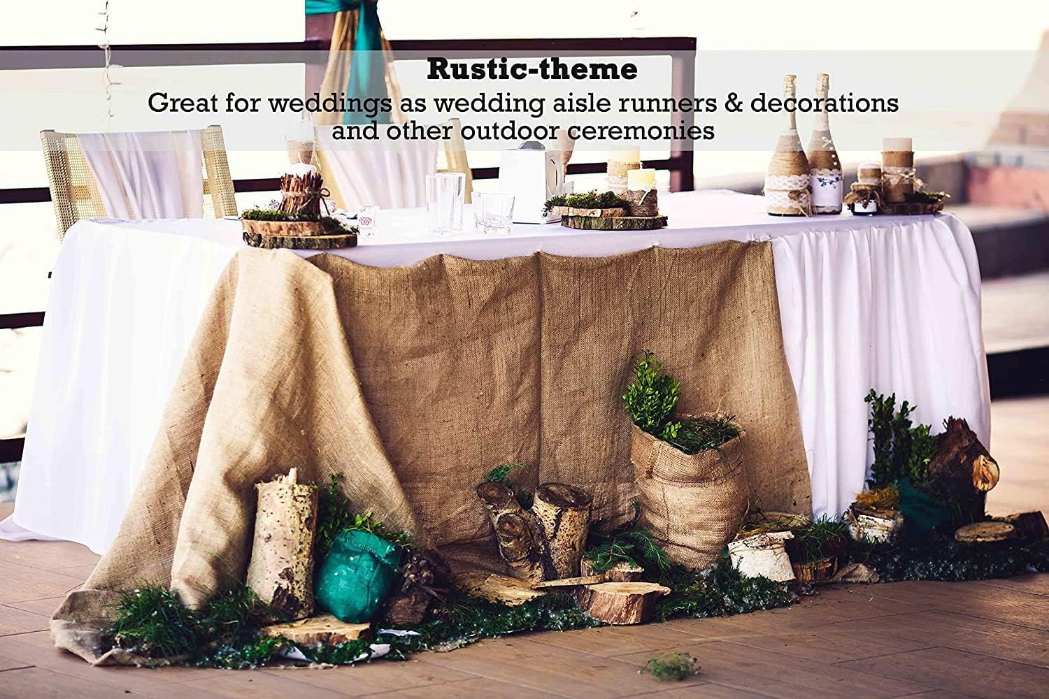 Sandbaggy Premium Burlap Fabric Roll - 40